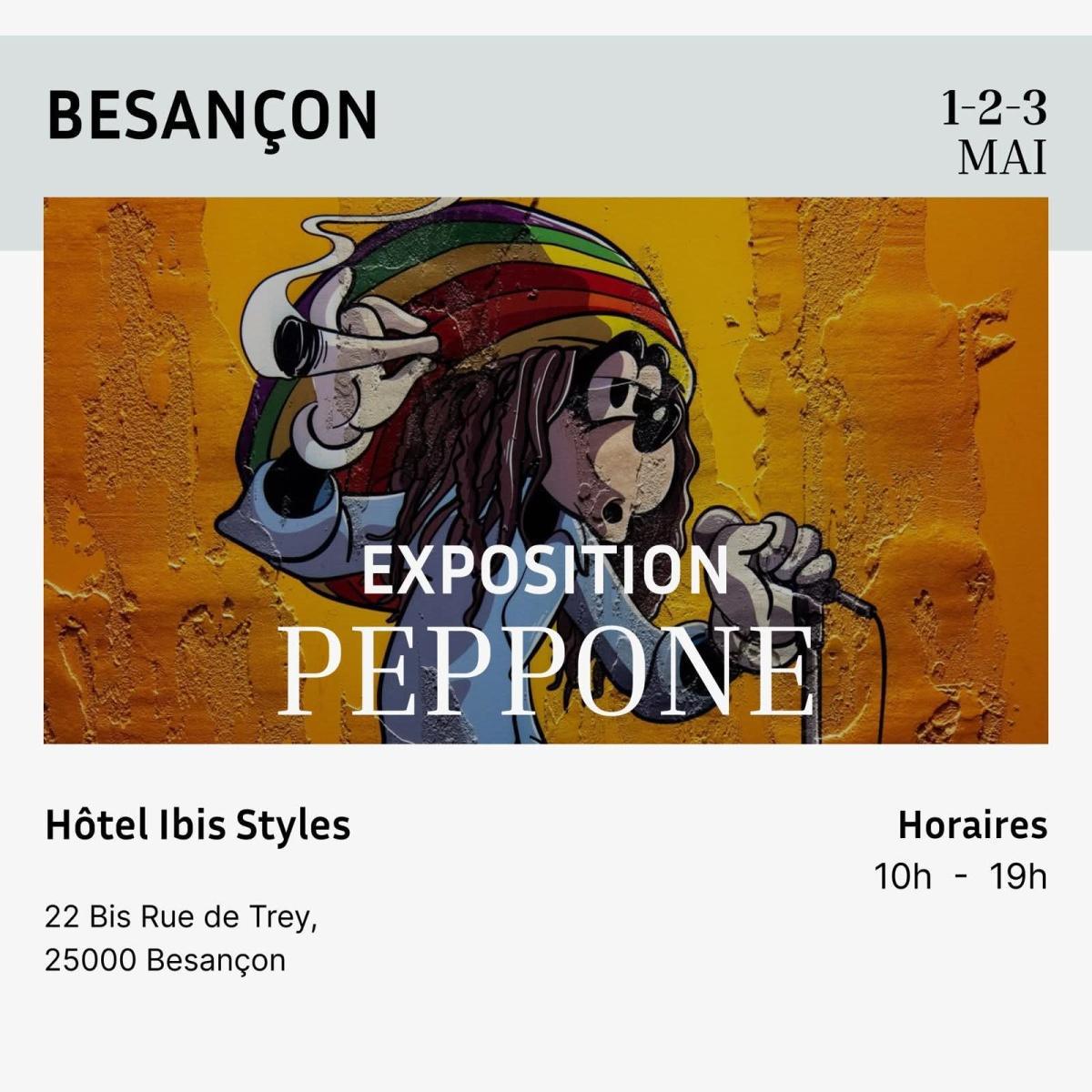 Exposition PEPPONE (Besançon - 25)