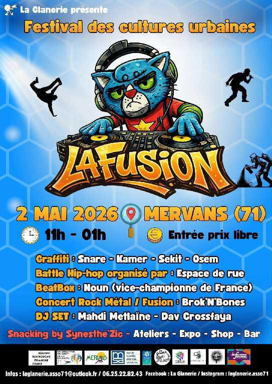 Festival des cultures urbaines (Mervans - 71 )