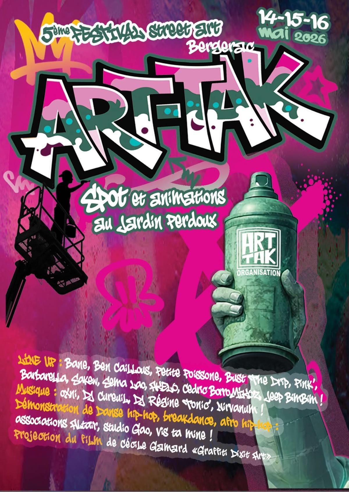 Art-Tak #5 — Festival Street Art (Bergerac - 24) Art-Tak #5 — Festival Street Art (Bergerac - 24)