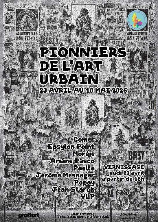 Expo Pionniers de l'art urbain (Saint-Ouen - 93)