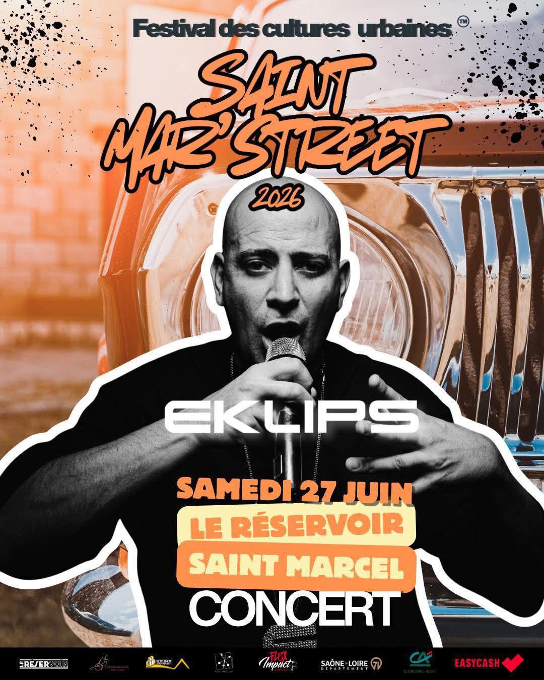 Saint Mar'Street 2026 — Concert Eklips (Saint-Marcel - 71)