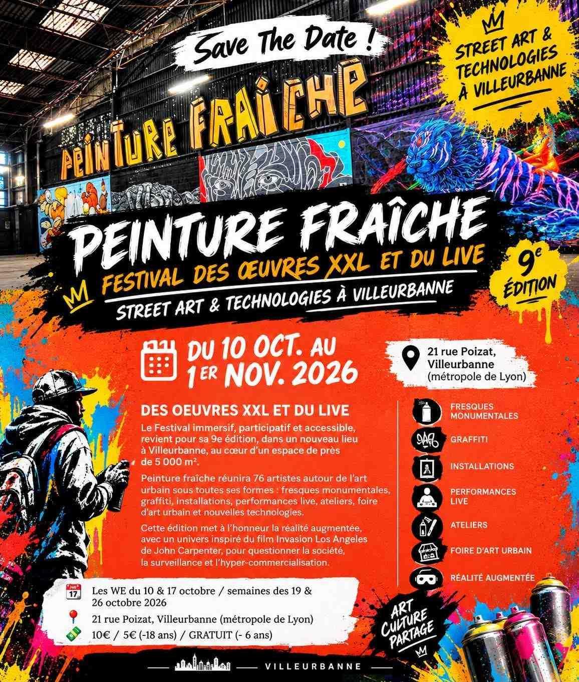 Peinture Fraîche #9 (Villeurbanne - 69) Peinture Fraîche #9 (Villeurbanne - 69)