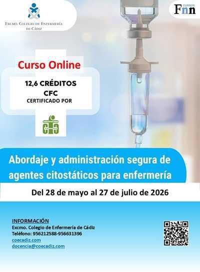 Curso de Abordaje y Administración segura de agentes citostáticos
