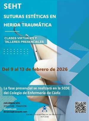 Curso suturas estéticas en herida traumática