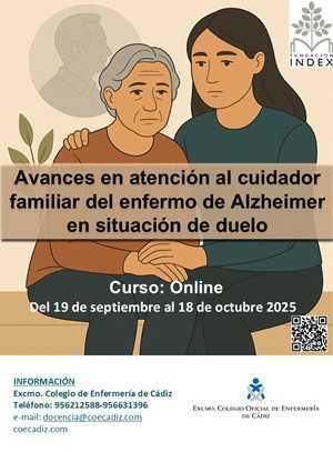 Avances en atención al cuidador familiar del enfermo de Alzheimer en situación de duelo