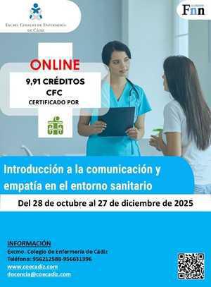 Curso de Introducción a la comunicación y empatía en el entorno sanitario