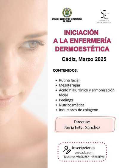 curso de Iniciación a la Dermoestética