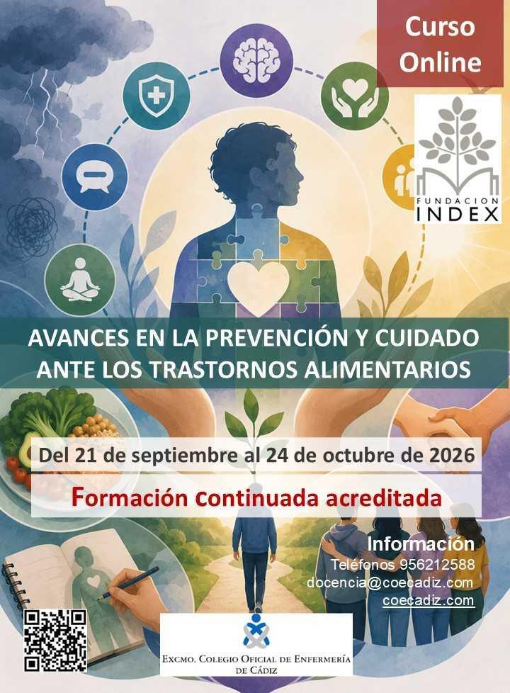 curso Avances en la prevención y cuidado ante los trastornos alimentarios