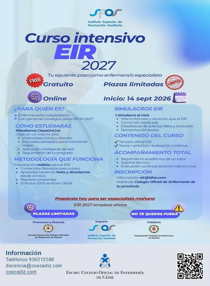 Curso Preparación EIR 2027