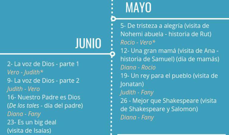 Calendario de Clases de Niños 2019