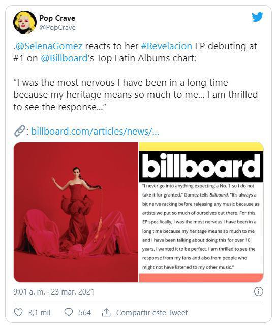 LA OTRA SELENA QUE TAMBIÉN LA ROMPE