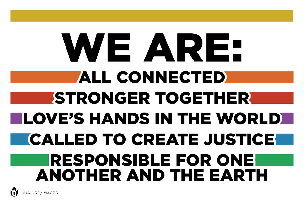 We Are All Connected (black)