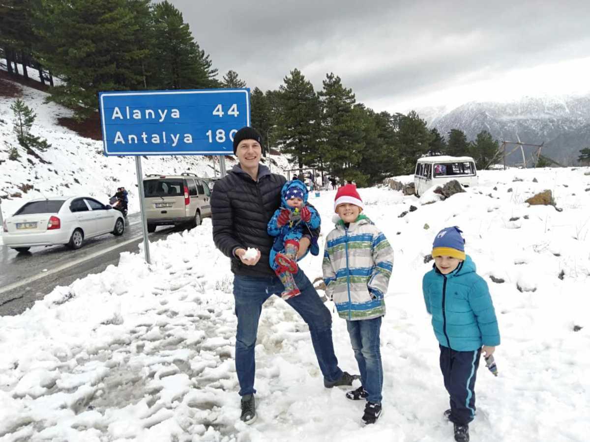 Лучший снег в жизни нашли у моря в Турции!