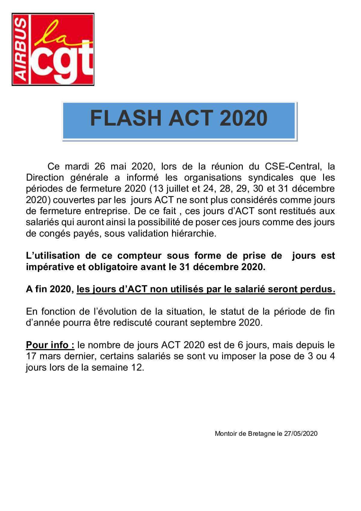 FLASH ACT 2020