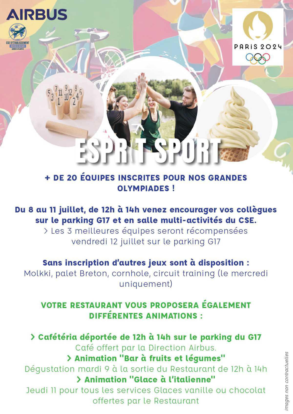 Newsletter du 8 au 14 juillet 2024