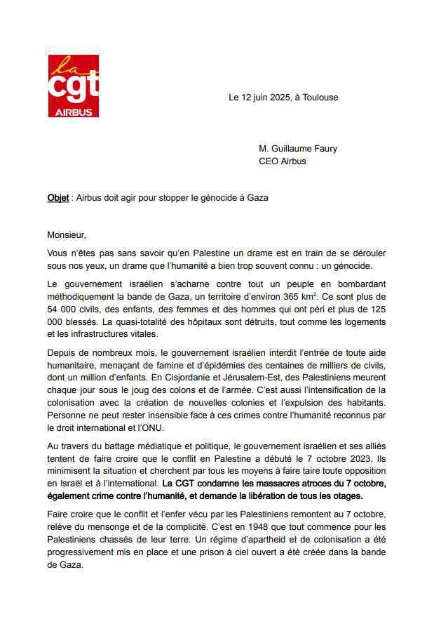 Airbus doit agir