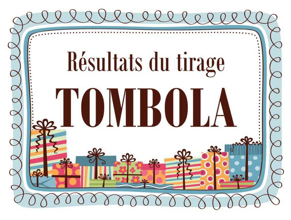 Résultats tombola COOP CSE
