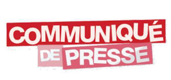 Communique de presse 