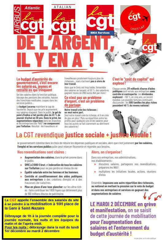 2 décembre : Mobilisons nous