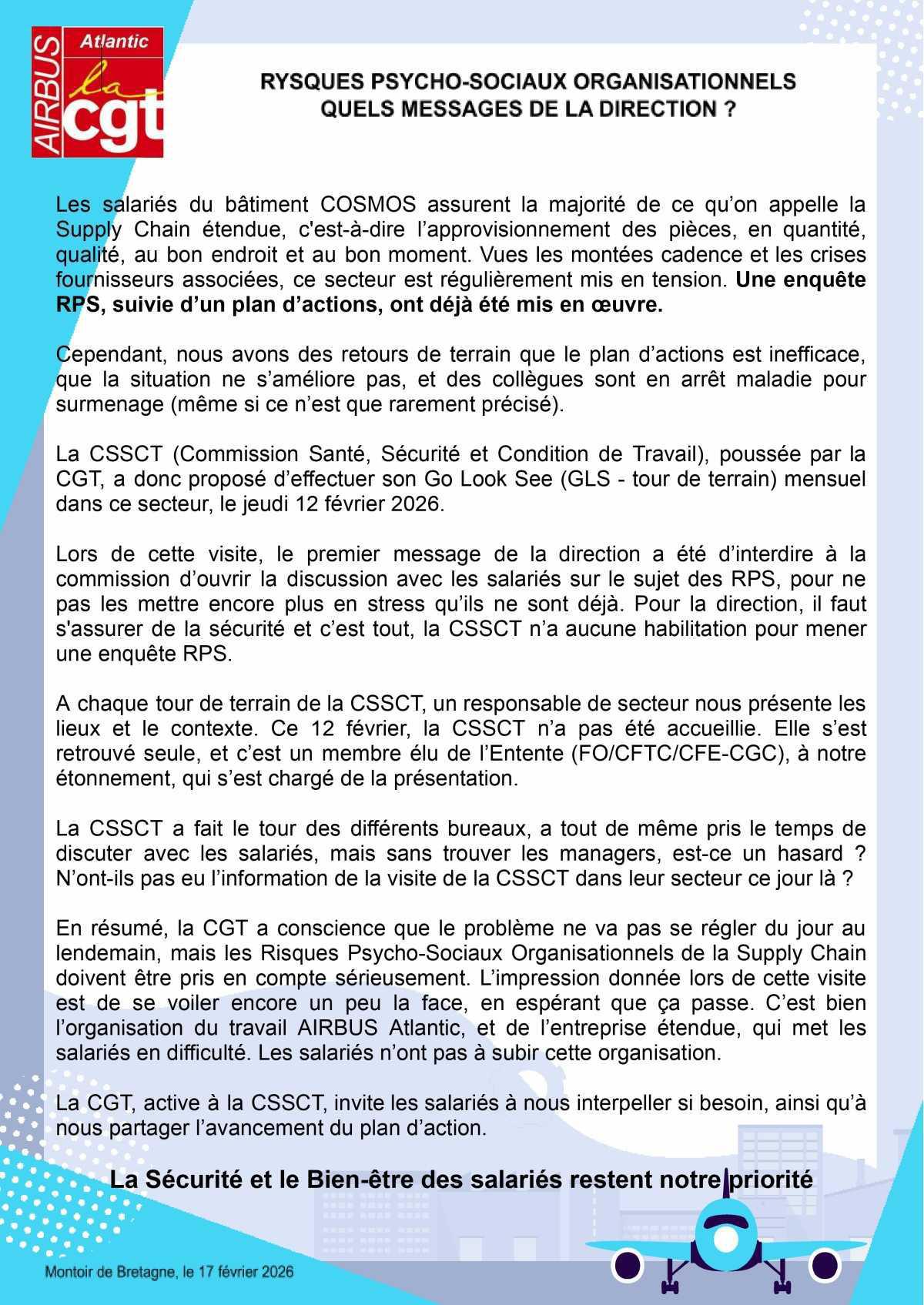 Risques psycho-sociaux organisationnels