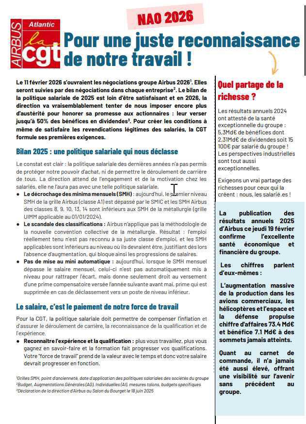 Négociations Annuelles 0bligatoires 2026