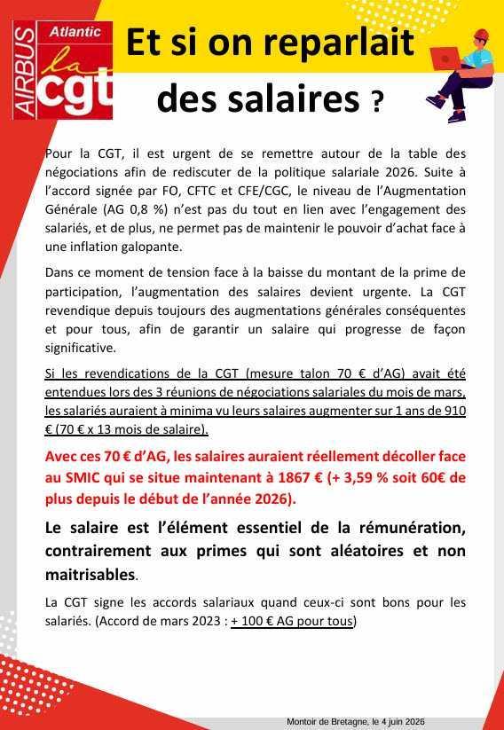 Et si on reparlait des salaires ?