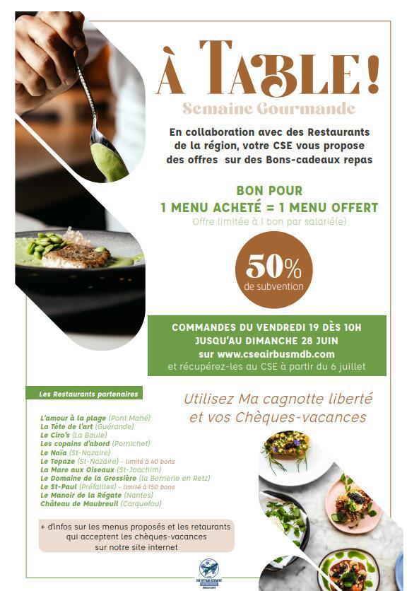 Newsletter du 22 au 26 Juin 2026.