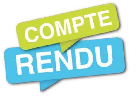Compte rendu réunion transport et infrastructures