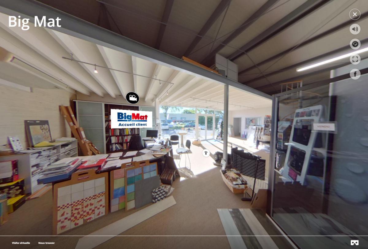Visite virtuelle 360° du magasin Big Mat Chapuis Marsan à Nérac (47600)