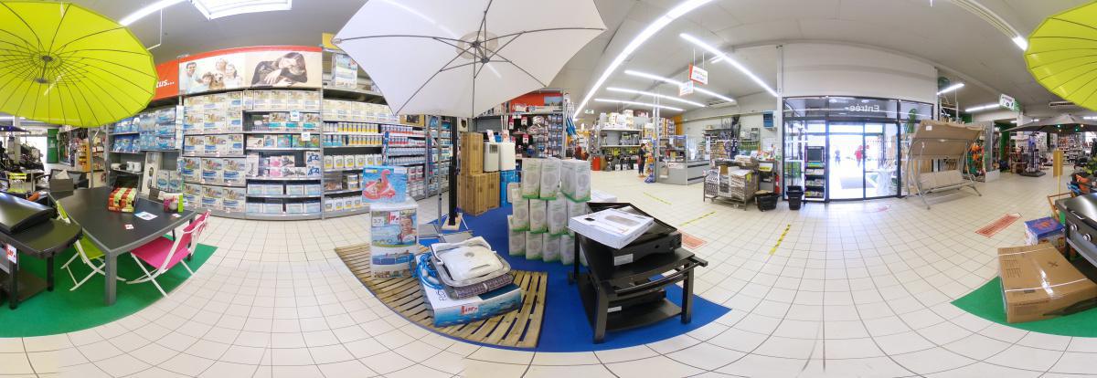 Visite virtuelle 360° à Nérac (47600) du magasin Bricomarché