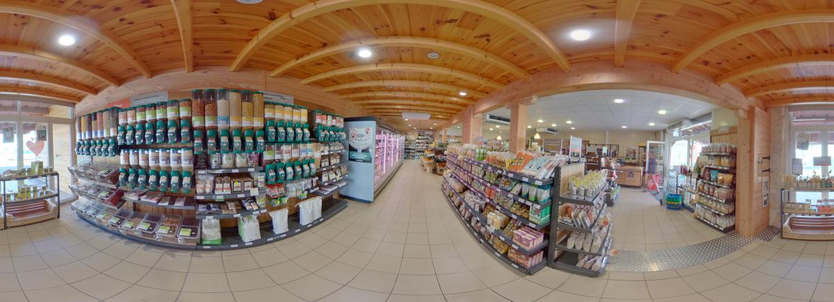 Visite virtuelle 360° à Nérac (47600) du magasin bio La Vie Claire