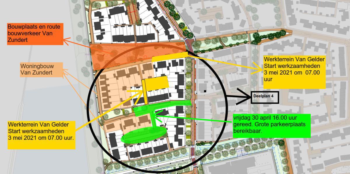 Maandag 3 mei start werkzaamheden Witrikweg en het kleine parkeerterrein