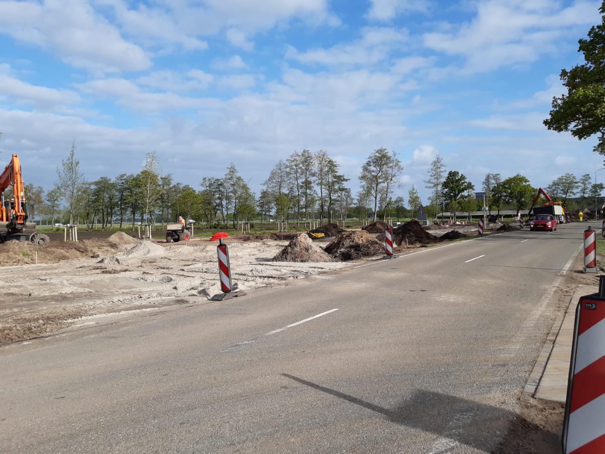 Foto's uitvoering (Nijkerkerweg) Bloemendal