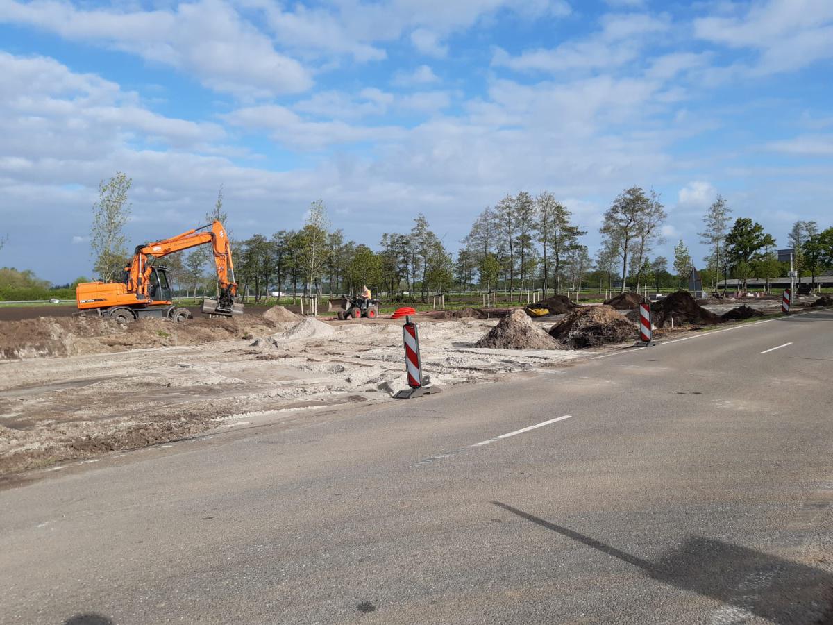 Foto's uitvoering (Nijkerkerweg) Bloemendal