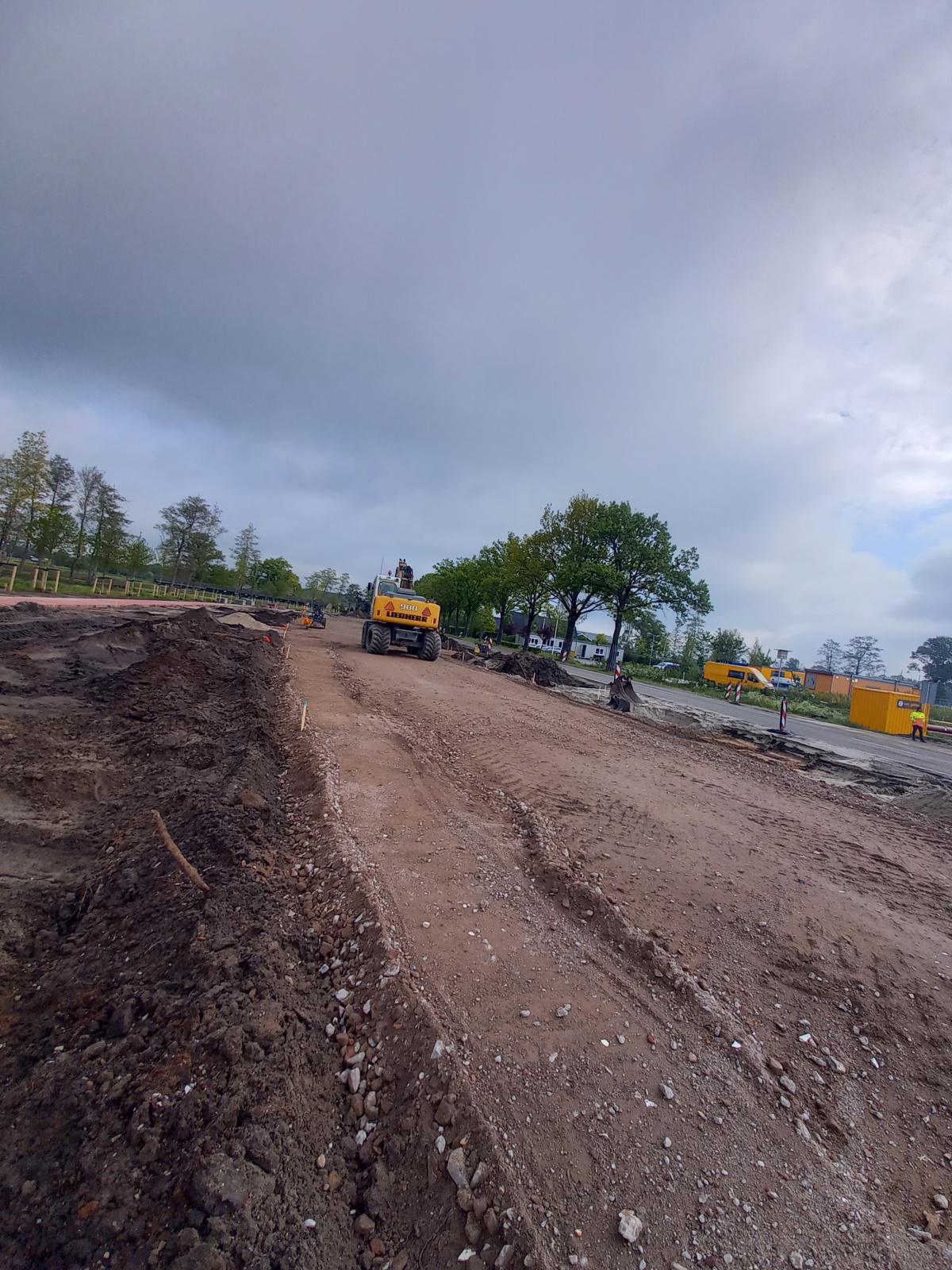 Foto's uitvoering (Nijkerkerweg) Bloemendal