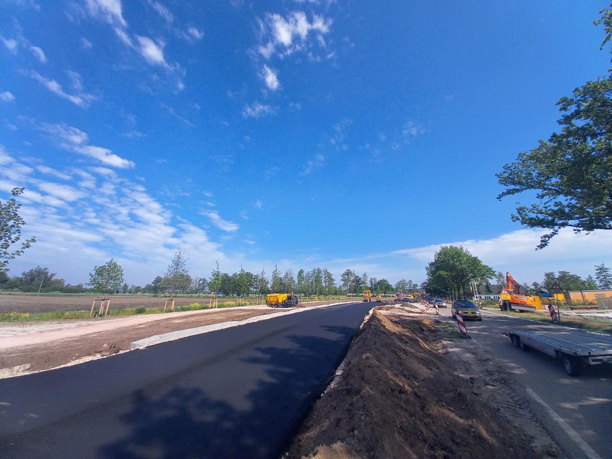 Foto's uitvoering (Nijkerkerweg) Bloemendal