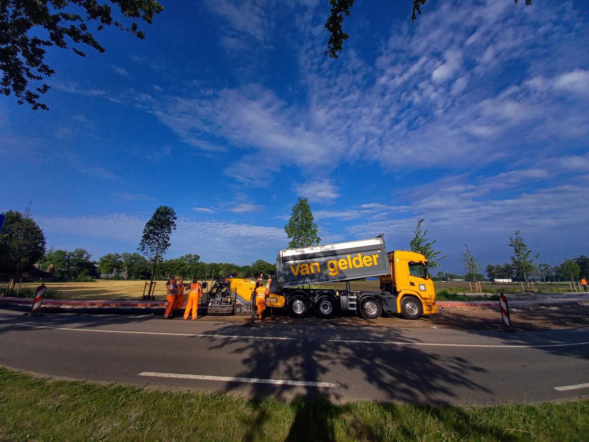 Foto's uitvoering (Nijkerkerweg) Bloemendal