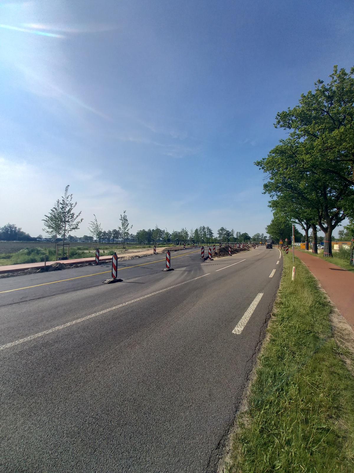 Foto's uitvoering (Nijkerkerweg) Bloemendal