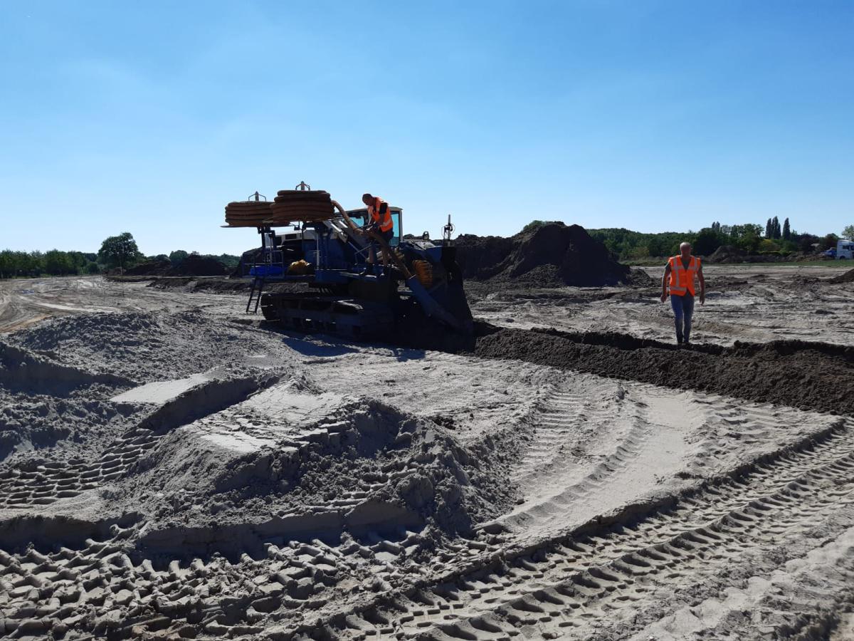 Foto's uitvoering (Nijkerkerweg) Bloemendal