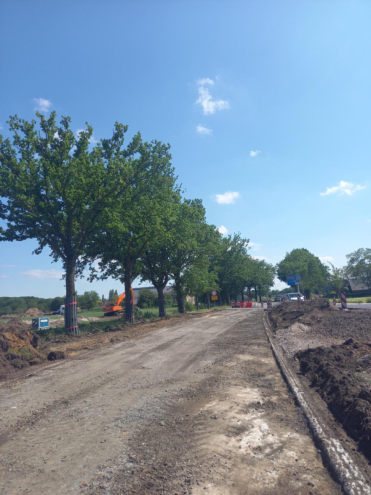 Foto's uitvoering (Nijkerkerweg) Bloemendal