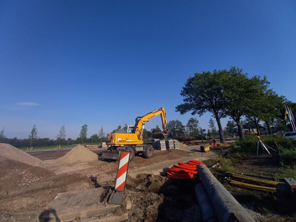 Foto's uitvoering (Nijkerkerweg) Bloemendal