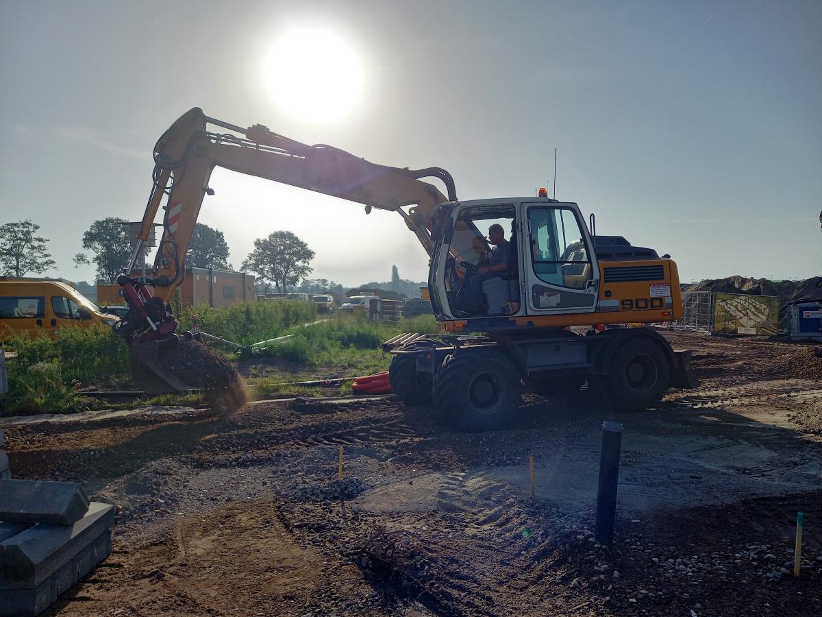 Foto's uitvoering (Nijkerkerweg) Bloemendal