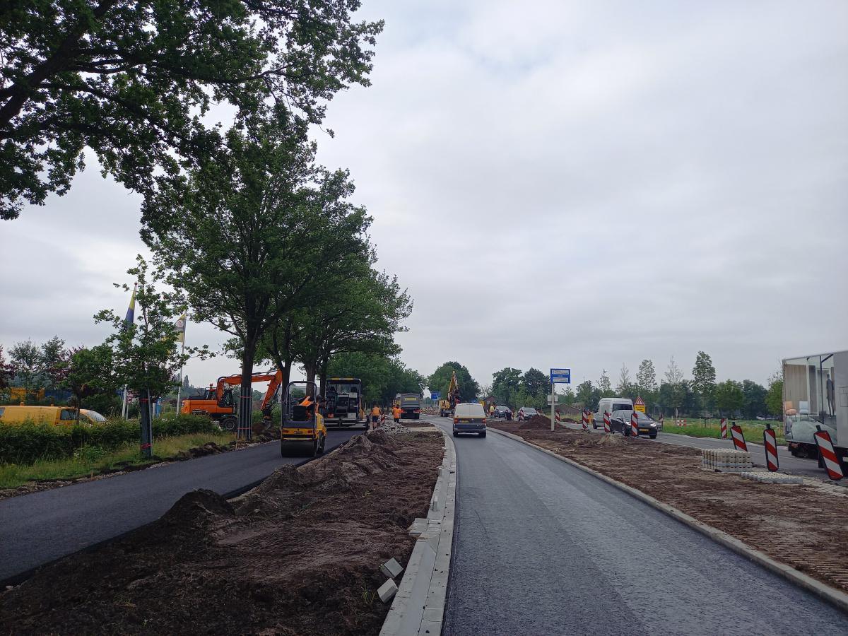 Foto's uitvoering (Nijkerkerweg) Bloemendal