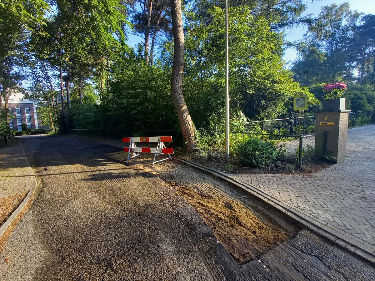 Ekerlaan, Prins Clauslaan en fietspad Molenbeekweg Bennekom