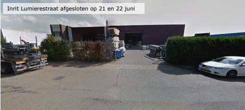 Kruisingen Voltastraat, Niels Bohrstraat
