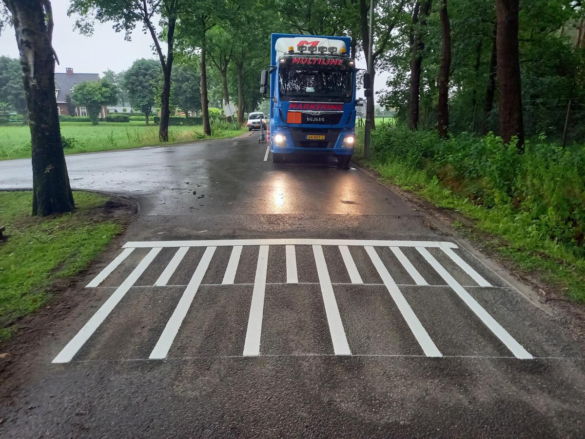 Kruising Koperensteeg - Matendijk en kruising Vijfsprongweg - Valkse Engweg Wekerom
