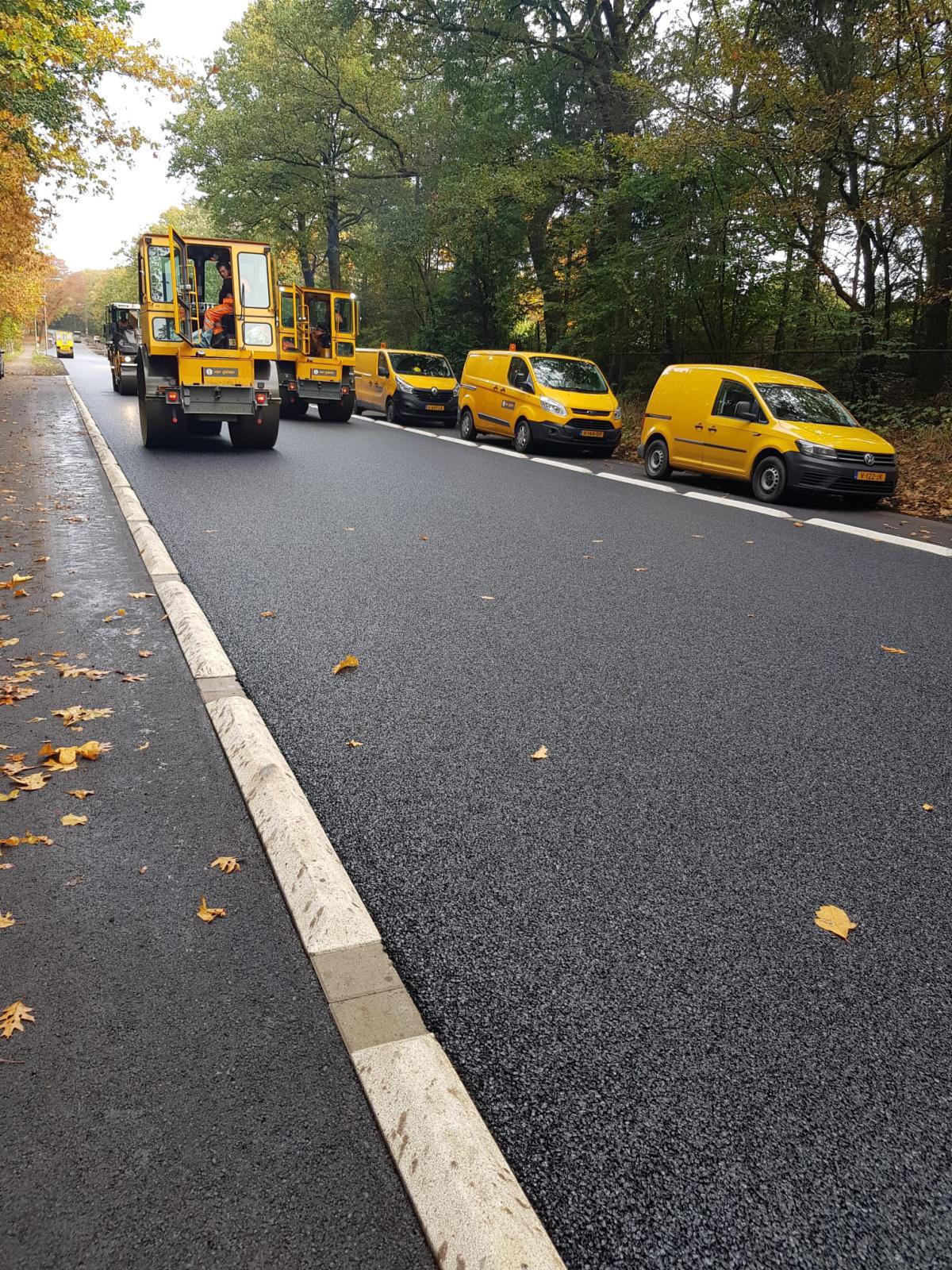 Afsluiting gehele werkvak ivm aanrijding verkeersregelaar