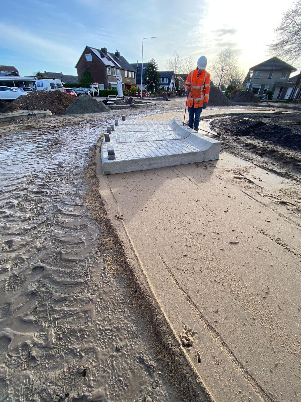 Aanleg rotonde Woudenberg