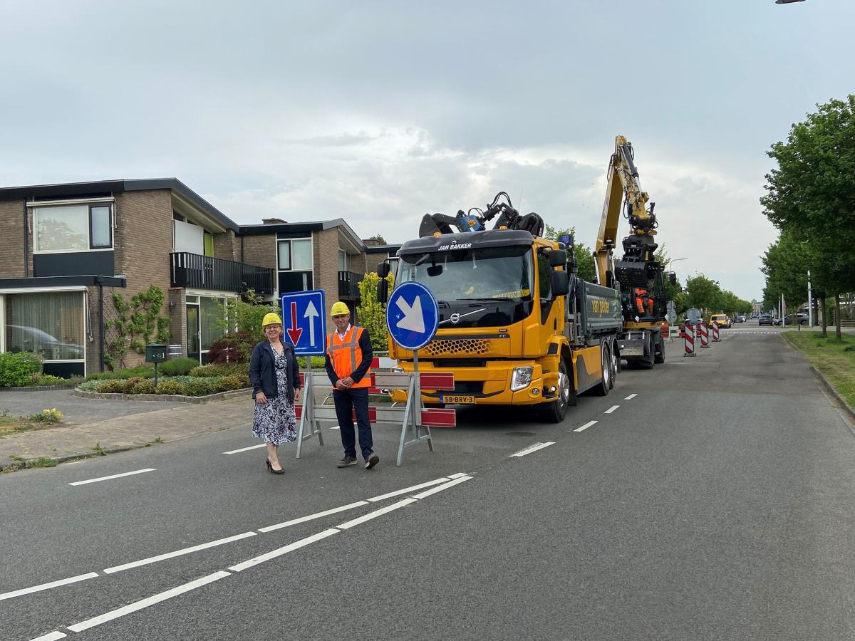 🚧 Werkzaamheden Nico Bergsteijnweg van start 🚧