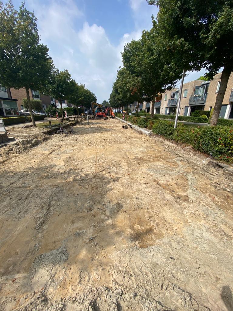 Werkzaamheden Nico Bergsteijnweg weer van start